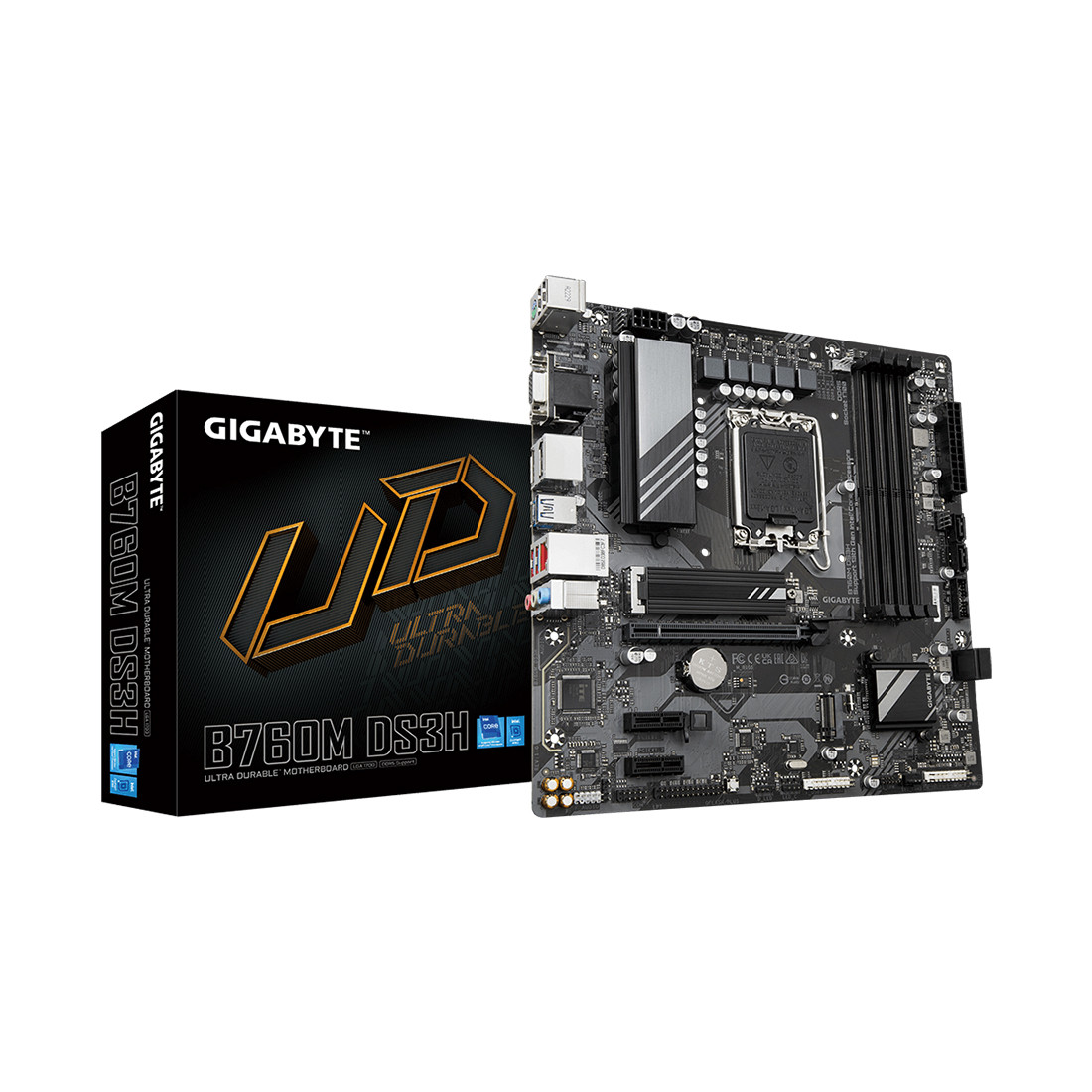 Материнская плата Gigabyte B760M DS3H 2-013412