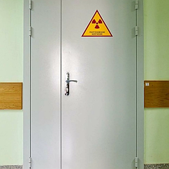 Дверь рентгенозащитная ДР-2 1400х2100 мм
