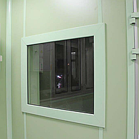 Окно рентгенозащитное 370х370х70 мм 2,5 Pb