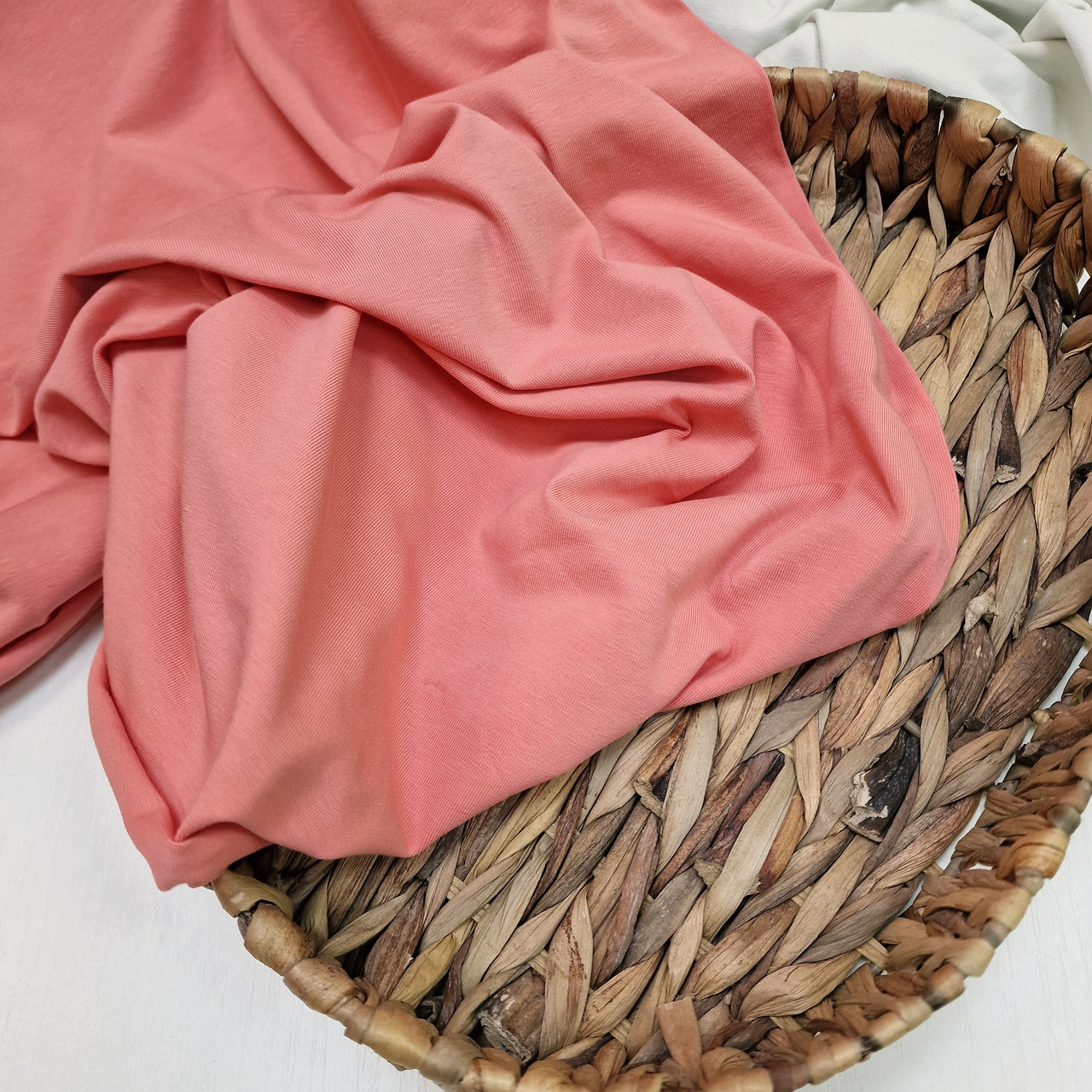 Трикотаж для футболок Кулирка цвет Розовый персик - фото 1 - id-p109167498