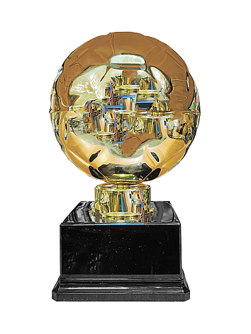 Награда мяч ФУТБОЛ (ЗОЛОТО, МЕТАЛЛ, Италия), фото 2