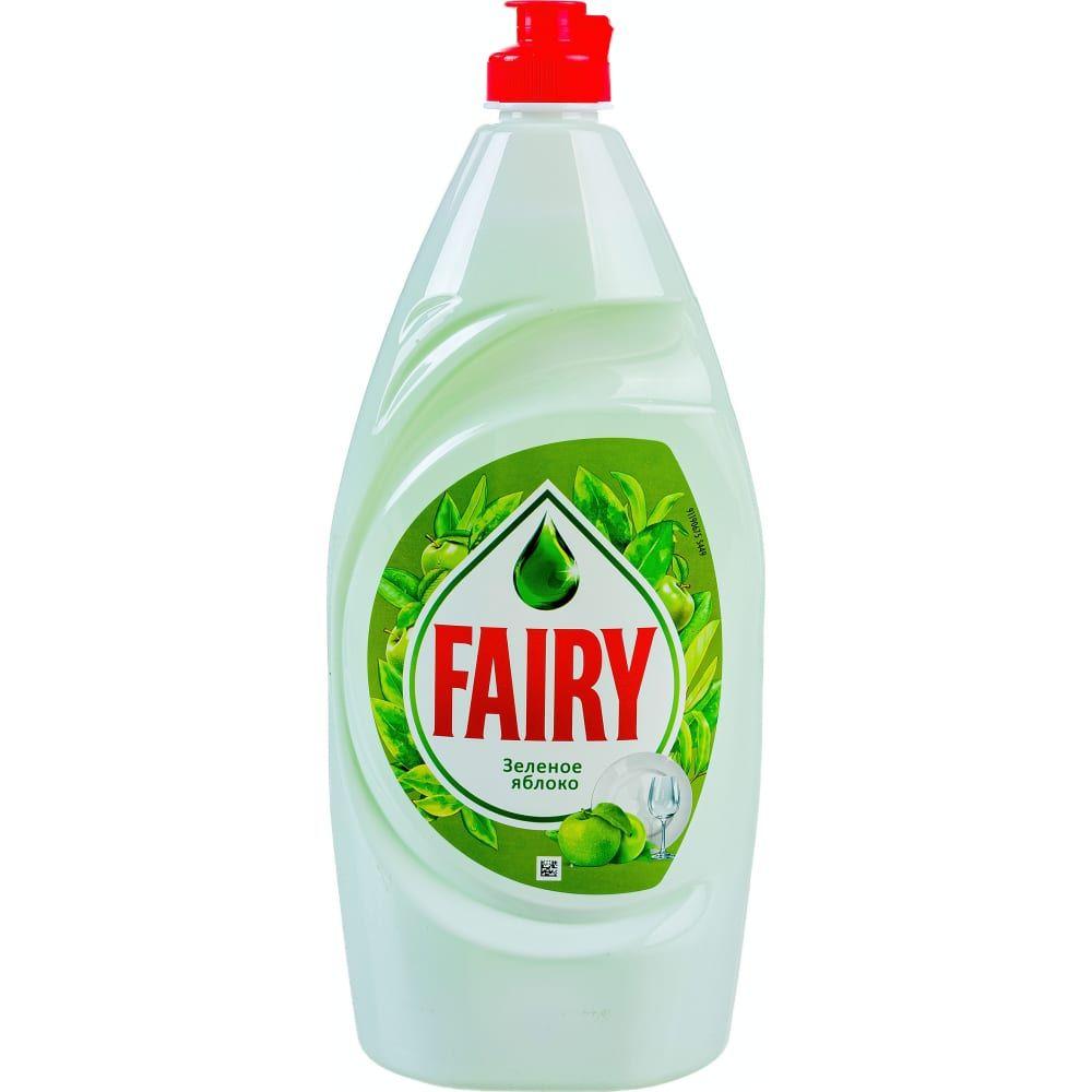 Средство для мытья посуды Fairy (Фэри) Зеленое яблоко 900 мл - фото 1 - id-p110477255