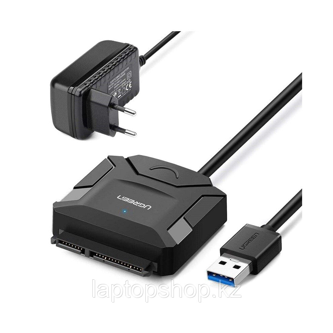Адаптер Ugreen CR108 USB-А to 3.5''/2.5" SATA - фото 3 - id-p110477563