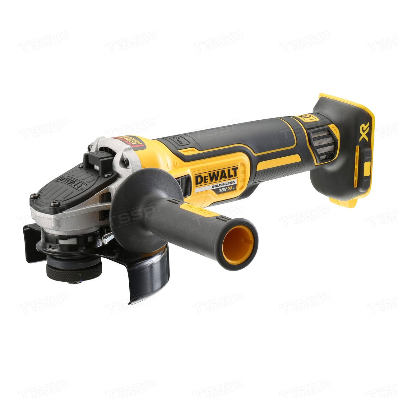 Аккумуляторная угловая шлифмашина DeWALT 18В XR DCG405N - фото 1 - id-p110360086