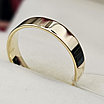 Обручальное кольцо 2.91 гр, размер 19/4мм Желтое золото 585 проба, фото 3