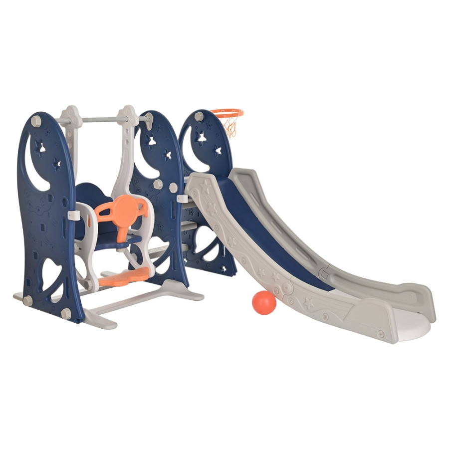 Горка-комплекс Звёзды и луна, синий Pituso, фото 1