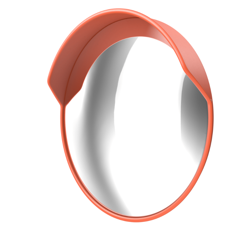 Дорожное сферическое зеркало с козырьком диаметром 1200мм - фото 4 - id-p36455287