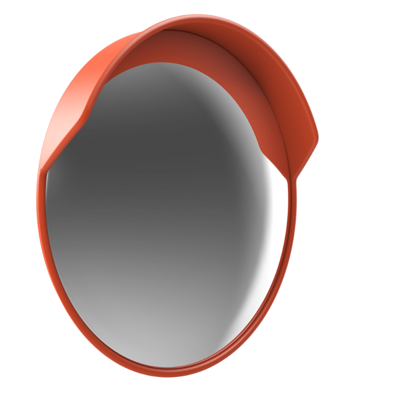 Дорожное сферическое зеркало с козырьком диаметром 1200мм - фото 5 - id-p36455287