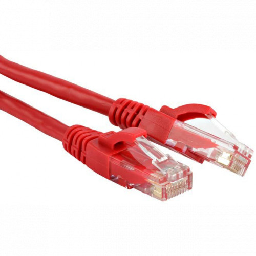 Hyperline PC-LPM-UTP-RJ45-RJ45-C5e-0.3M-LSZH-RD патч-корд (PC-LPM-UTP-RJ45-RJ45-C5e-0.3M-LSZH-RD) - фото 1 - id-p110479922