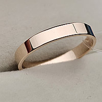 Обручальное кольцо 17,5р 2.7 г. 4мм 585 проба