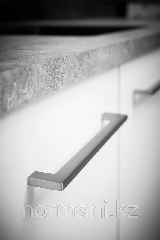 Ручка скоба FLAT  сталь шлифованная CC448mm L462mm W7,5mm H33mm