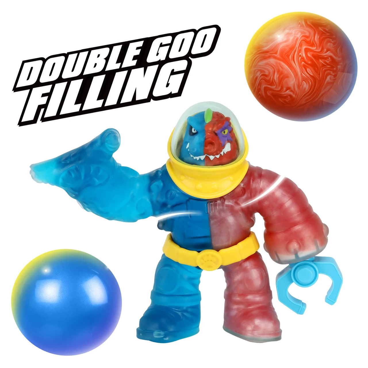 Гуджитсу Тайро Силы Гу 2в1 Дип Гу-Сиа тянущаяся фигурка GooJitZu Deep Goo Sea