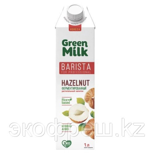 Green Milk Professional напиток на рисовой основе Лесной орех, 1л