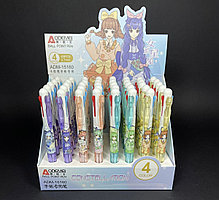 Ручка шариковая 4х цветная