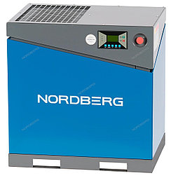 Компрессор винтовой, 7,5кВт, 10Бар, 900л/мин, без ресивера NORDBERG NCA10