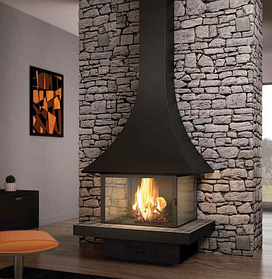 Настенные камины