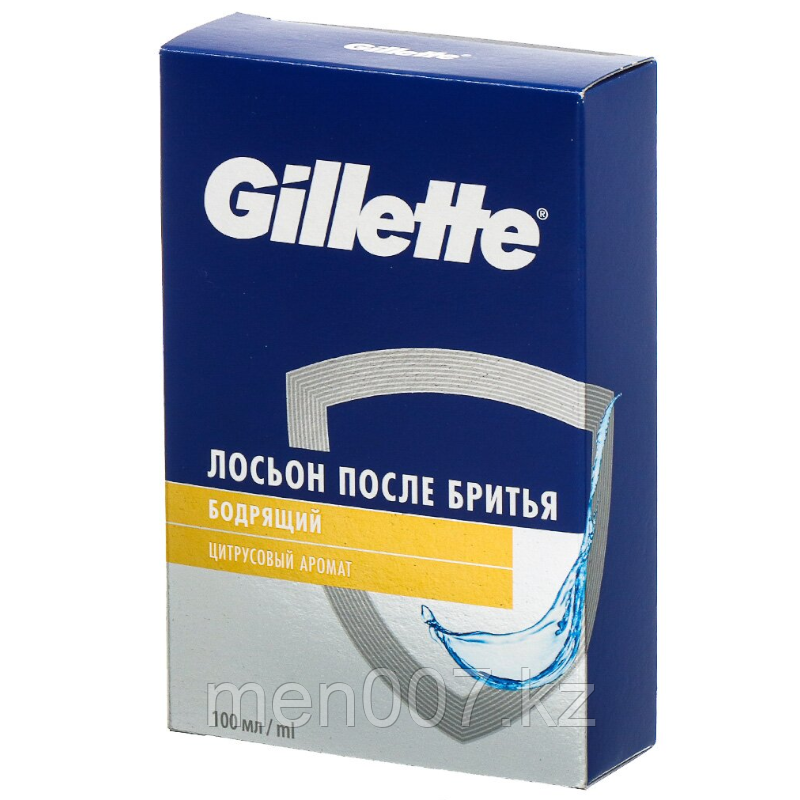Gillette Лосьон после бритья (Бодрящий, Цитрусовый Аромат) 100 мл