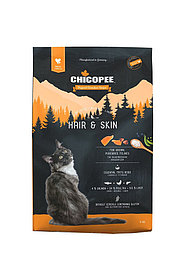 Chicopee Cat Hair&Skin, сухой корм для кошек всех пород для кожи и шерсти