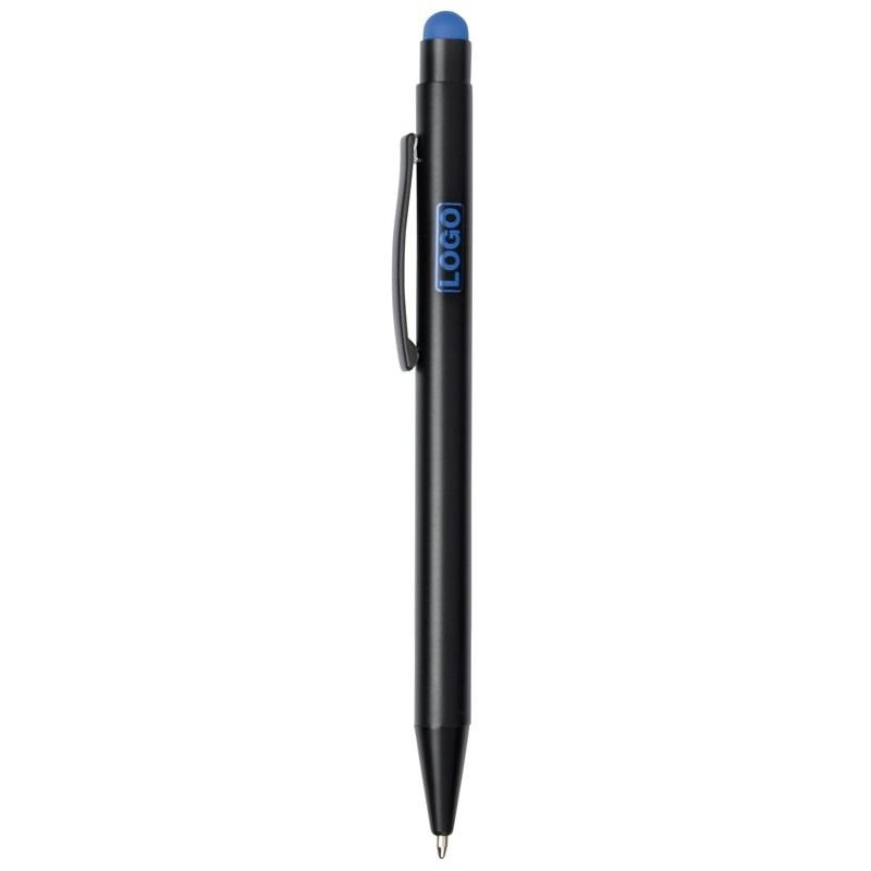 Алюминиевая шариковая ручка BLACK BEAUTY, синий