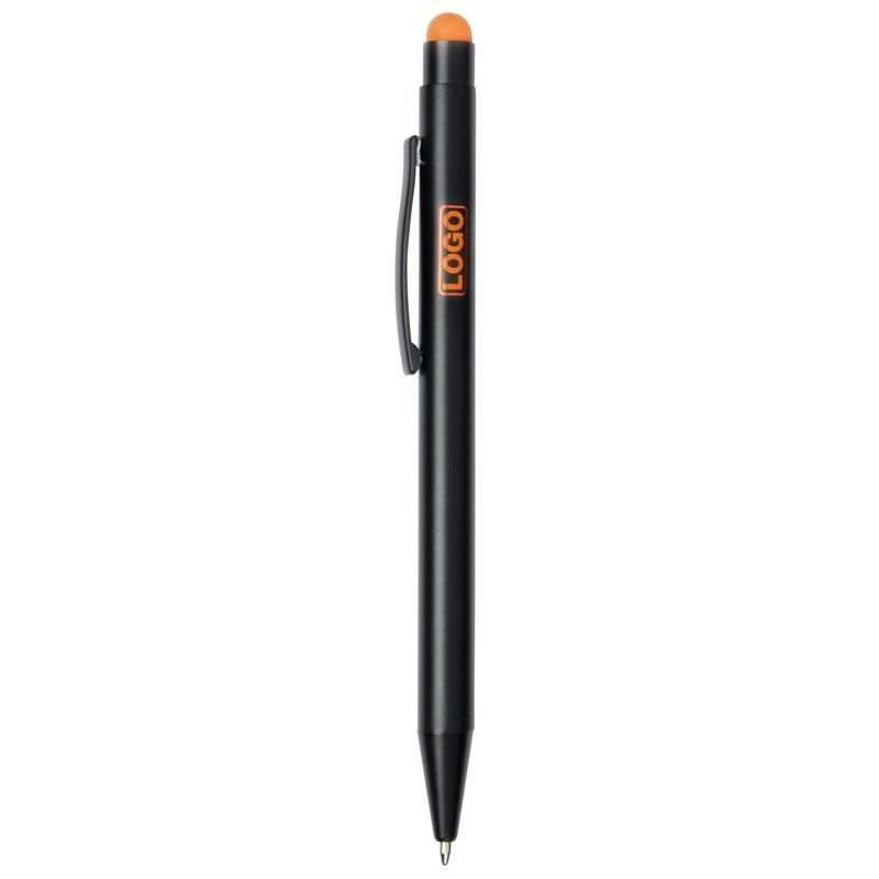 Алюминиевая шариковая ручка BLACK BEAUTY, оранжевая