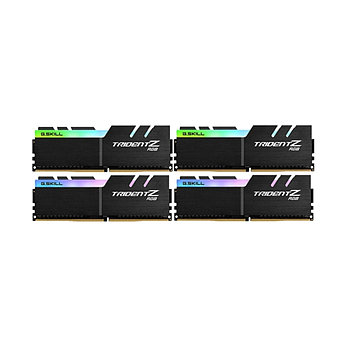 Комплект модулей памяти G.SKILL TridentZ RGB F4-3200C16Q-128GTZR DDR4 128GB (Kit 4x32GB) 3200MHz, фото 2
