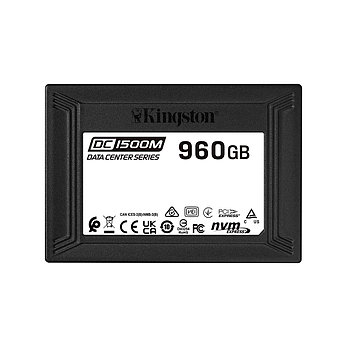 Твердотельный накопитель SSD Kingston SEDC1500M/960G U.2 15 мм, фото 2