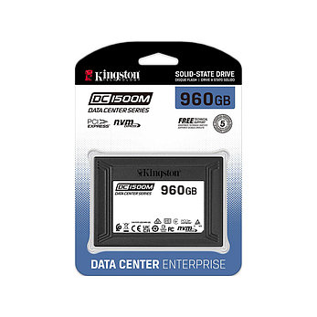 Твердотельный накопитель SSD Kingston SEDC1500M/960G U.2 15 мм, фото 2