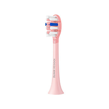 Сменные зубные щетки для Soocas D3 (2шт в комплекте) Розовый, фото 2