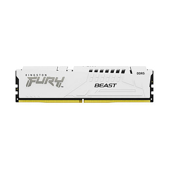 Модуль памяти Kingston FURY Beast White XMP EXPO KF552C40BW-16 DDR5 16GB 5200MHz, фото 2