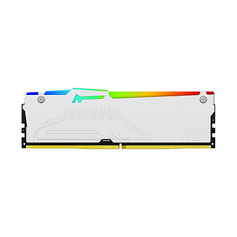 Модуль памяти Kingston FURY Beast White RGB XMP KF552C40BWA-16 DDR5 16GB 5200MHz, фото 2