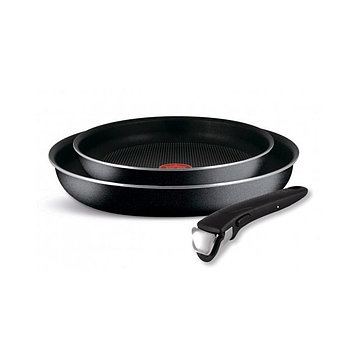Набор ск.24/28 INGENIO BLACK с ручкой 5 TEFAL 4181820, фото 2