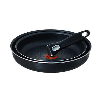 Набор ск.24/28 INGENIO BLACK с ручкой 5 TEFAL 4181820, фото 2