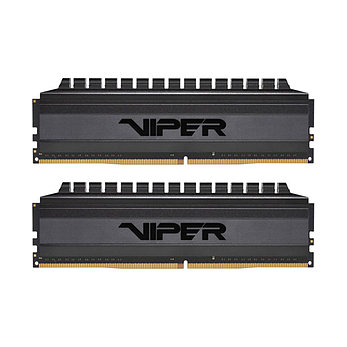 Комплект модулей памяти Patriot Viper 4 Blackout PVB416G360C8K DDR4 16GB (Kit 2x8GB) 3600MHz, фото 2