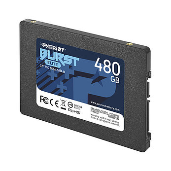 Твердотельный накопитель SSD Patriot Burst Elite 480GB SATA, фото 2