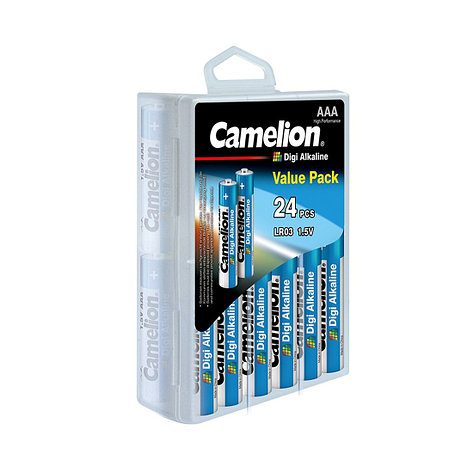 Батарейка CAMELION Digi Alkaline LR03-PBH24DG 24 шт. в упак., фото 2