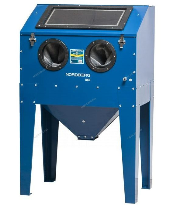 NORDBERG Камера пескоструйная NS2 фронтальная загрузка 220 л