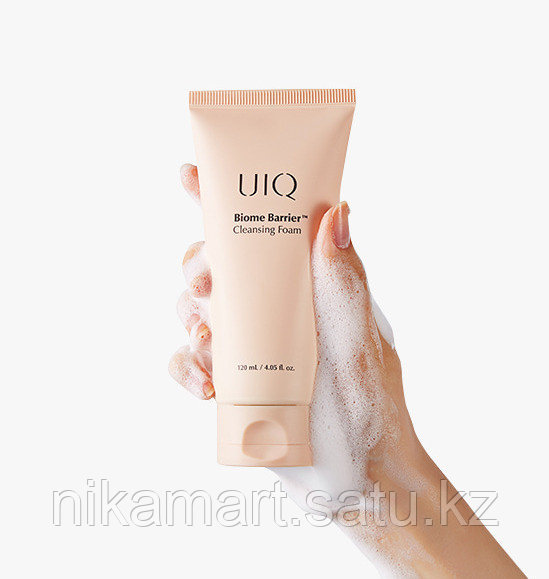 Слабокислотная пенка для умывания с пробиотиками UIQ Biome Barrier Cleansing Foam