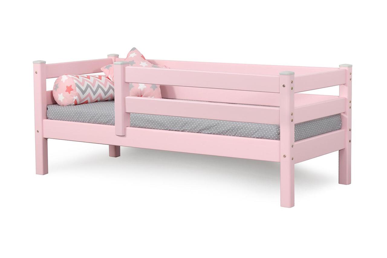 Детская кровать Соня 70х160 см Розовая - фото 1 - id-p110515273