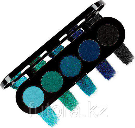 Тени для век "Make Up Atelier - Palette 5 Ombres a Paupieres - T25 Aquatic"