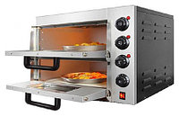 Печь для пиццы ROAL SZ-EP2 (580х520х435мм, 3кВт. 220В, 2 камеры 415х400х120мм)