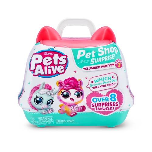 Игрушка Zuru Pets Alive Плюшевый сюрприз в непрозрачной упаковке (Сюрприз)