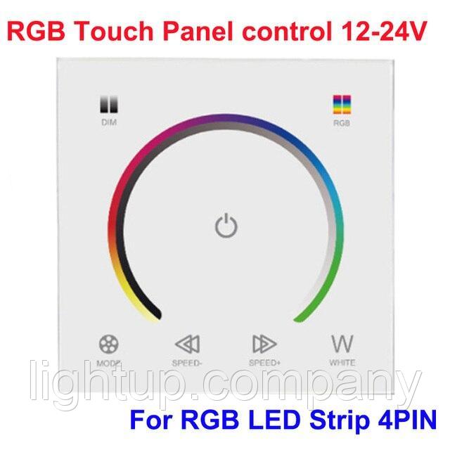 Контроллер RGB диммер для светодиодной ленты 12-24V - фото 3 - id-p110516695