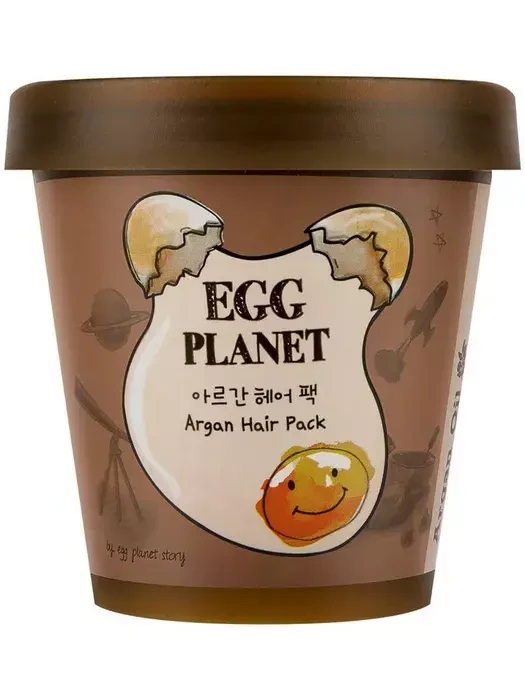 Daeng Gi Meo Ri EGG Planet Argan Hair Pack Маска для волос с экстрактом яичного желтка и аргановым маслом 200м, фото 1