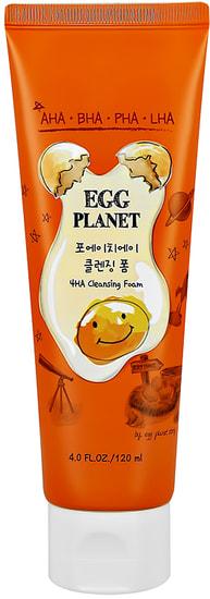 Пенка для лица с AHA BHA и PHA-кислотами для сияния кожи Daeng Gi Meo Ri Egg Planet 4HA Cleansing Foam - фото 1 - id-p110517023