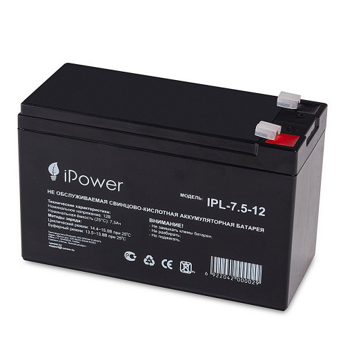 iPower IPL-7.5-12/L сменные аккумуляторы акб для ибп (IPL-7.5-12/L) - фото 1 - id-p110518807