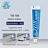 Клей термостойкий TM-708 белый густой, фото 4