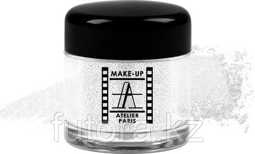 Рассыпчатая перламутровая пудра "Make Up Atelier - Pearl Powder - White".