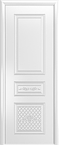 Двери межкомнатные Венеция остекленные (ЧПУ) эмаль, патина, золото/серебро, фото 2