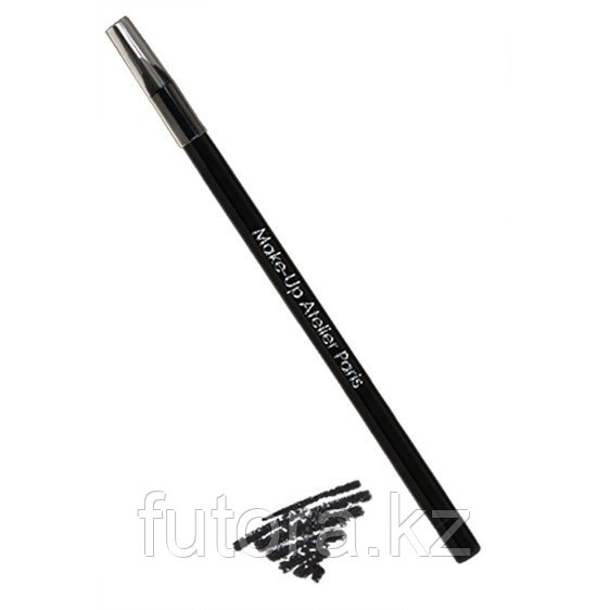 Карандаш для глаз "Make Up Atelier - Eye Pencil - Black", водоустойчивый.