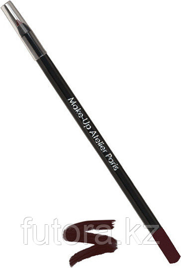 Карандаш для глаз водоустойчивый "Make Up Atelier - Long Lasting Eye Pencil - Purple Brown"
